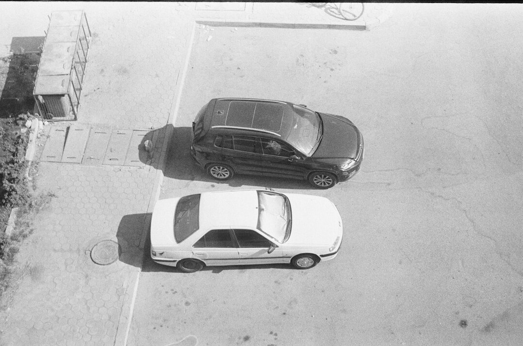 old traffic camera footage