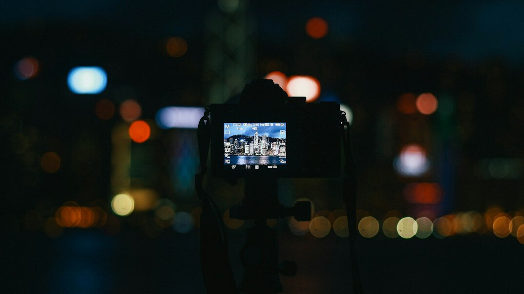 night vision camera footage